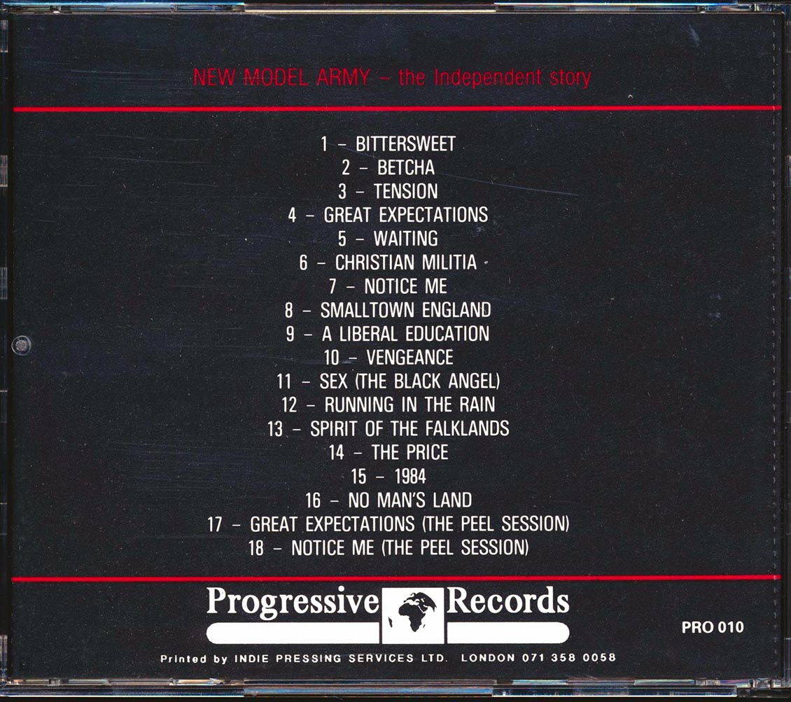New Model Army - Vengeance: The Independent Story (incl. large booklet) [New CD]