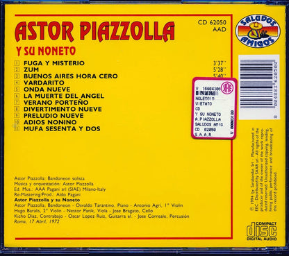 Astor Piazzolla Y Su Noneto - Astor Piazzolla Y Su Noneto [New CD]