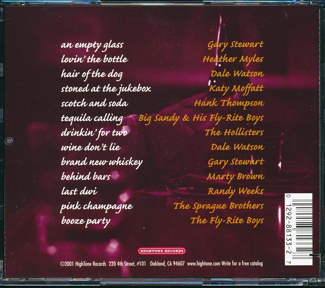 Hank Thompson, Gary Stewart, Marty Brown, The Fly-Rite Boys, Etc. - A Collection Of Drinkin' Song: An Empty Glass [New CD]