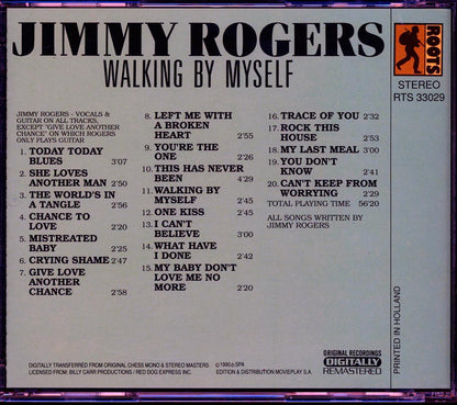 Jimmy Rogers - Walking By Myself (remastered) [New CD]
