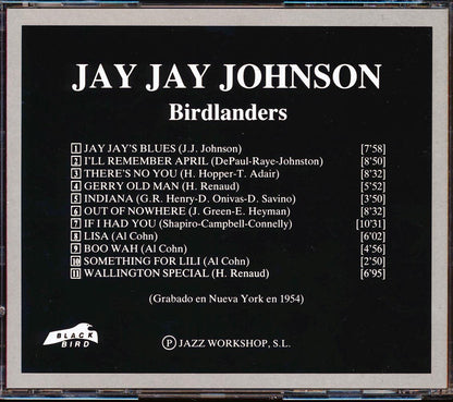 Jay Jay Johnson - Birdlanders [New CD]