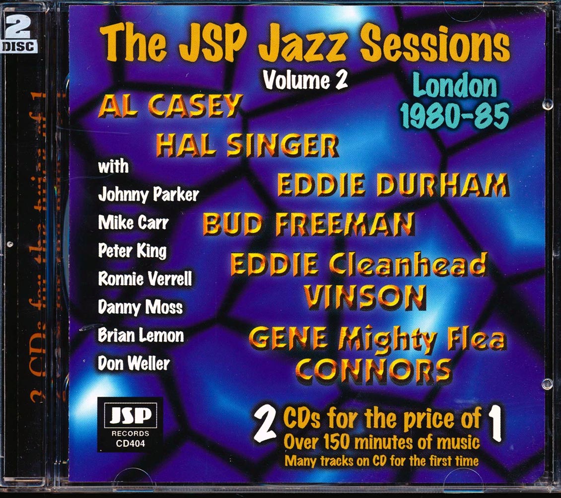 Bud Freeman, Eddie Cleanhead Vinson, Eddie Durham, Etc. - The JSP Jazz Sessions Volume 2: London 1980-85 (29 tracks) (2xCD) [New CD]