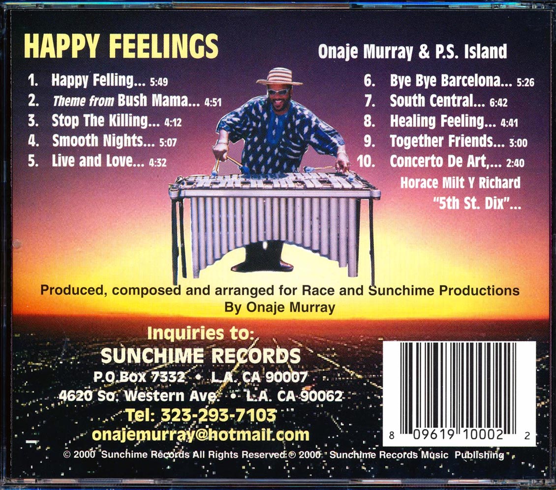 Omaje Murray & PS Island - Happy Feelings [New CD]