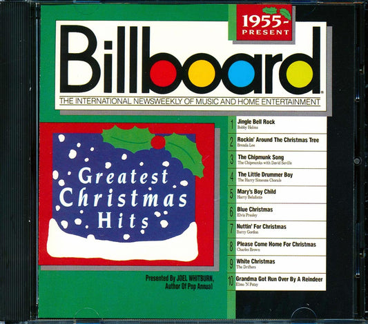Elvis Presley, The Drifters, Bobby Gordon, The Chipmunks, Brenda Lee, Etc. - Billboard Greatest Christmas Hits 1955-Present [New CD]