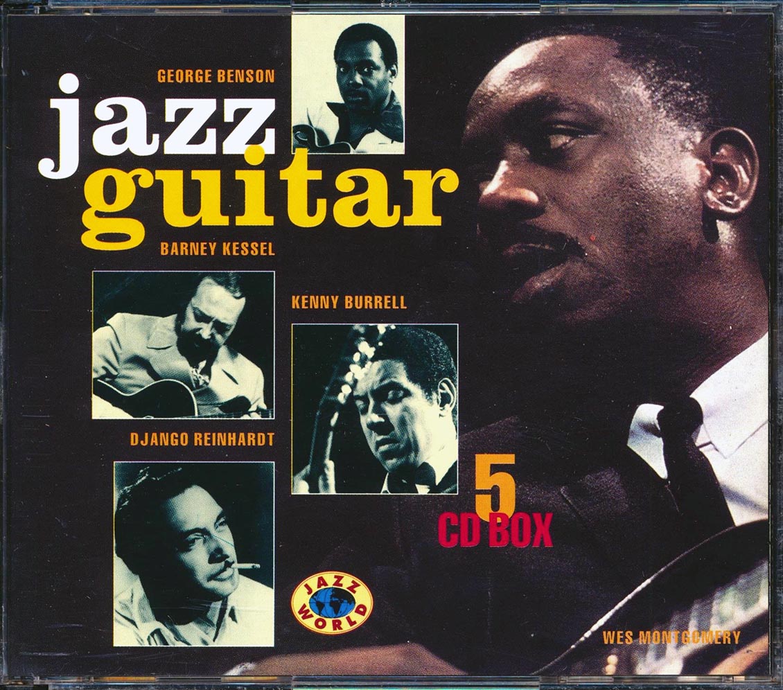 George Benson, Barney Kessel, Kenny Burrell, Django Reinhardt, Wes Montgomery - Jazz Guitar (54 tracks) (5xCD) [New] [New CD]