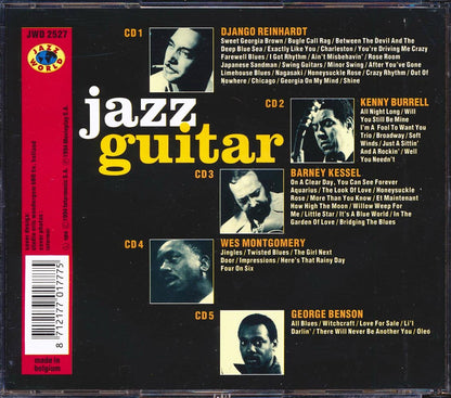 George Benson, Barney Kessel, Kenny Burrell, Django Reinhardt, Wes Montgomery - Jazz Guitar (54 tracks) (5xCD) [New CD]