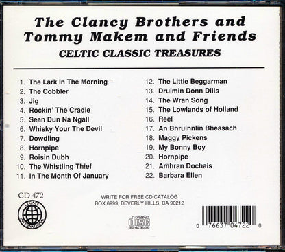Clancy Brothers, Tommy Makem & Friends - Celtic Classic Treasures [New CD]