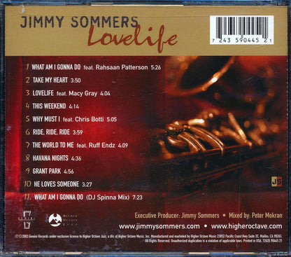 Jimmy Sommers - Lovelife [New CD]