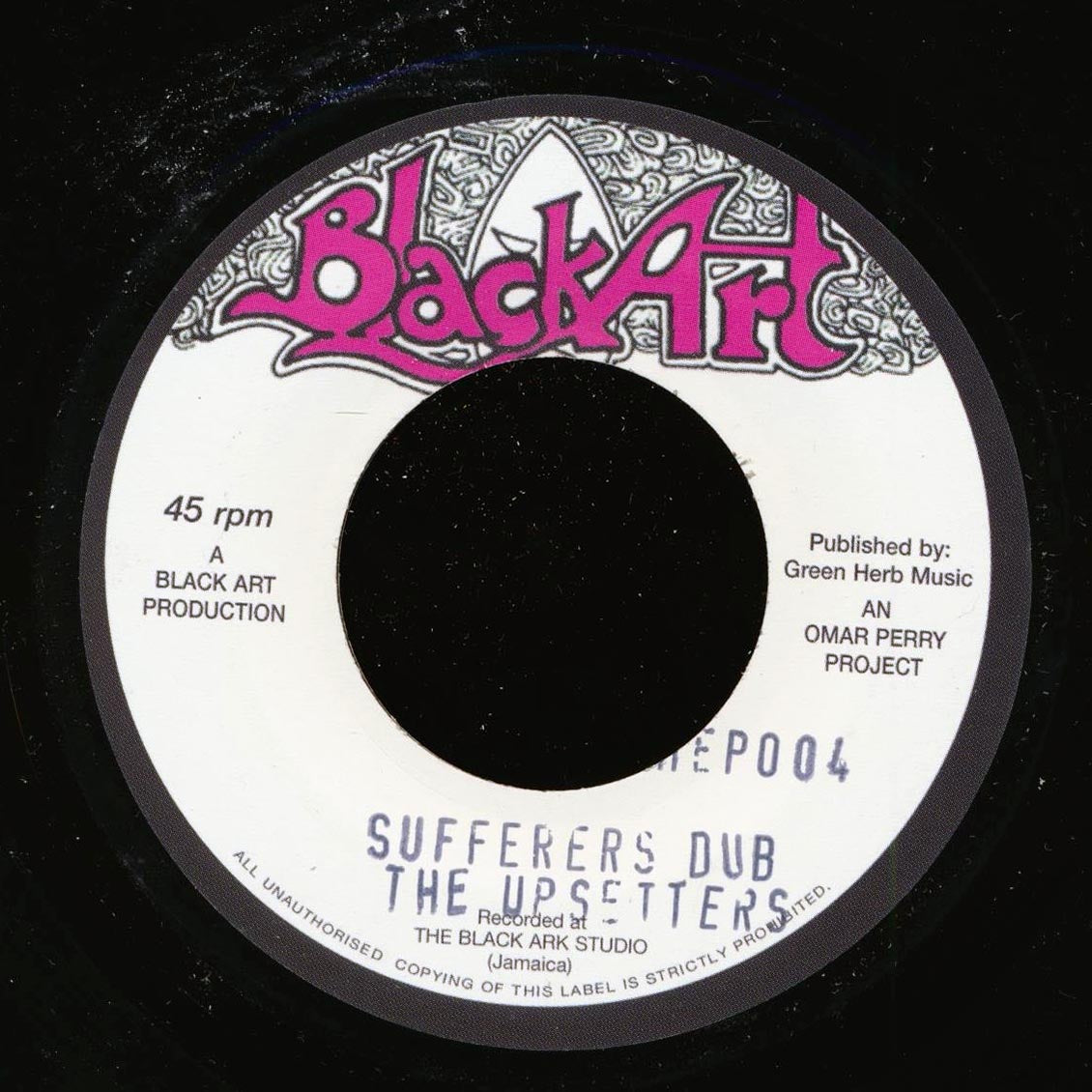 The Heptones - Sufferer's Time  /  The Upsetters - Sufferer's Dub (UK press) [New Vinyl 7"]