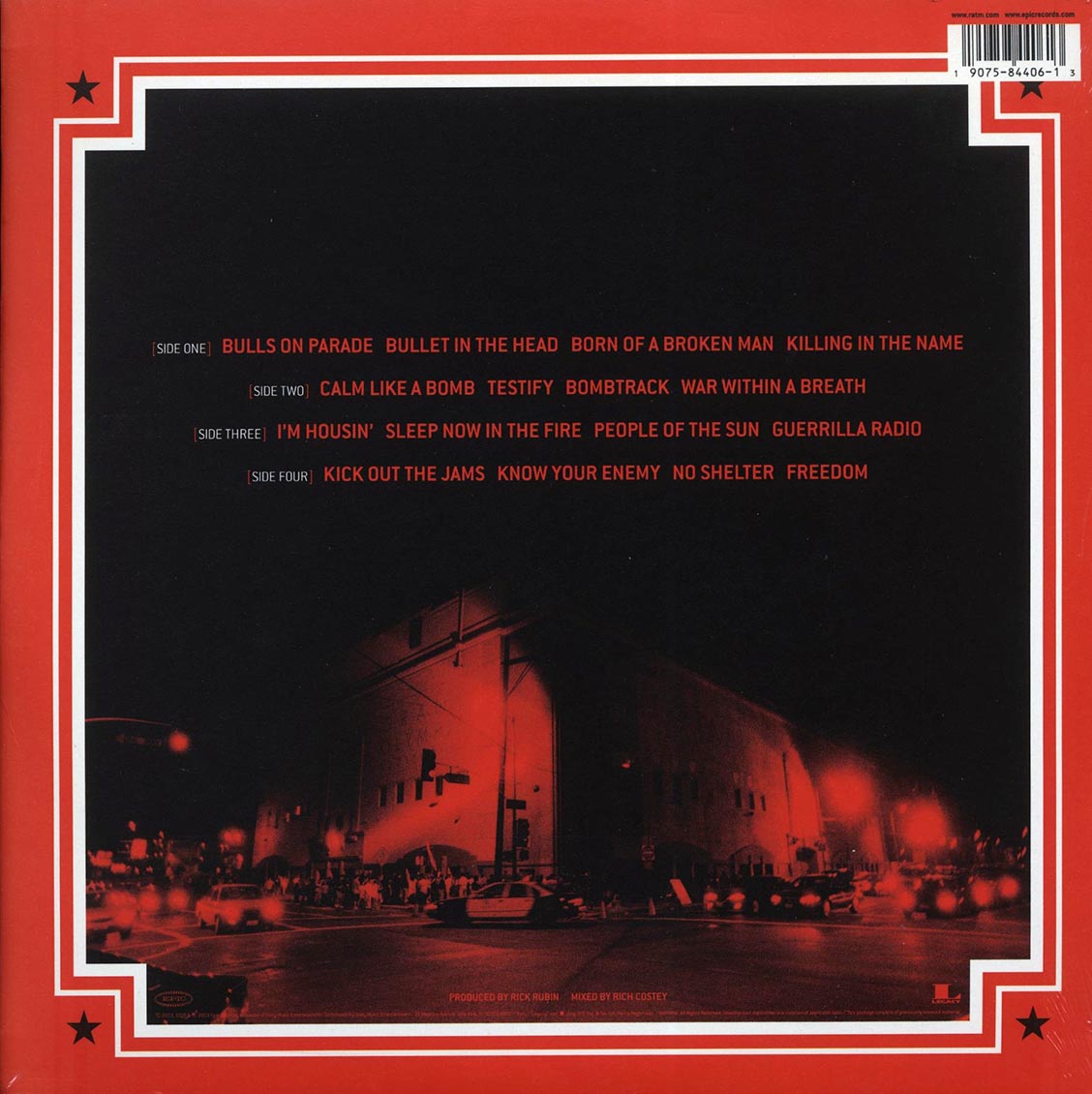 Rage Against The Machine - Live At The Grand Olympic Auditorium (2xLP) (incl. mp3) (180g) [New Vinyl LP]