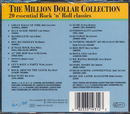 Jerry Lee Lewis, Chuck Berry, Danny & The Juniors, Roy Orbison, Etc. - The Million Dollar Collection: 20 Essential Rock 'N' Roll Classics (20 tracks) [New CD]
