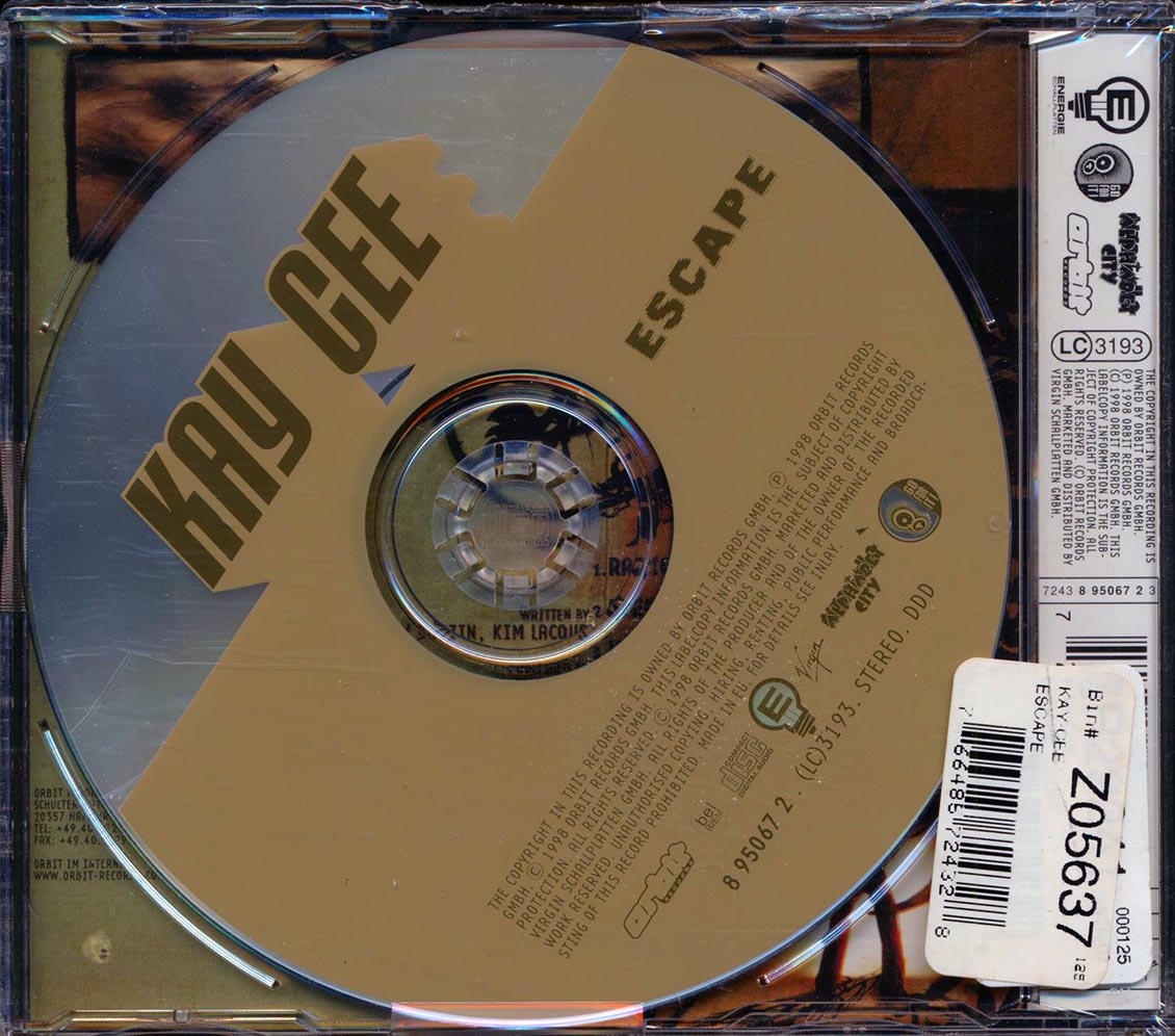 Kay Cee - Escape (Maxi Single, 5 Tracks) [New CD]