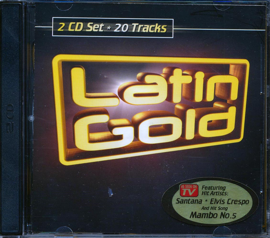 Santana, Tito Puente, War, Los Del Mar, Richie Valens, Latin Lou, Etc. - Latin Gold (20 tracks) (2xCD) [New] [New CD]