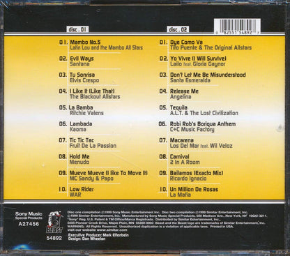 Santana, Tito Puente, War, Los Del Mar, Richie Valens, Latin Lou, Etc. - Latin Gold (20 tracks) (2xCD) [New CD]