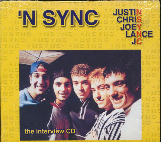 Nsync - The Interview CD (deluxe 3-fold digipak) [New CD]