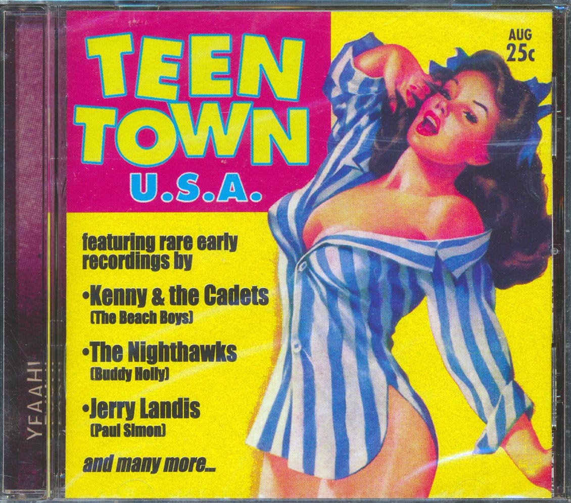 Buddy Holly, Kenny & The Cadets, Paul Simon, Nighthawks, Etc. - Teen Town USA: Rare American Recordings From The 50s And Early 60s [New CD]
