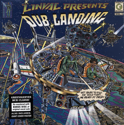 Scientist, The Roots Radics, Barrington Levy, Barry Brown, Jr. Reid, Etc. - Linval Presents Dub Landing + Bonus Vocals Album (2xLP) (remastered) [New Vinyl Record LP]