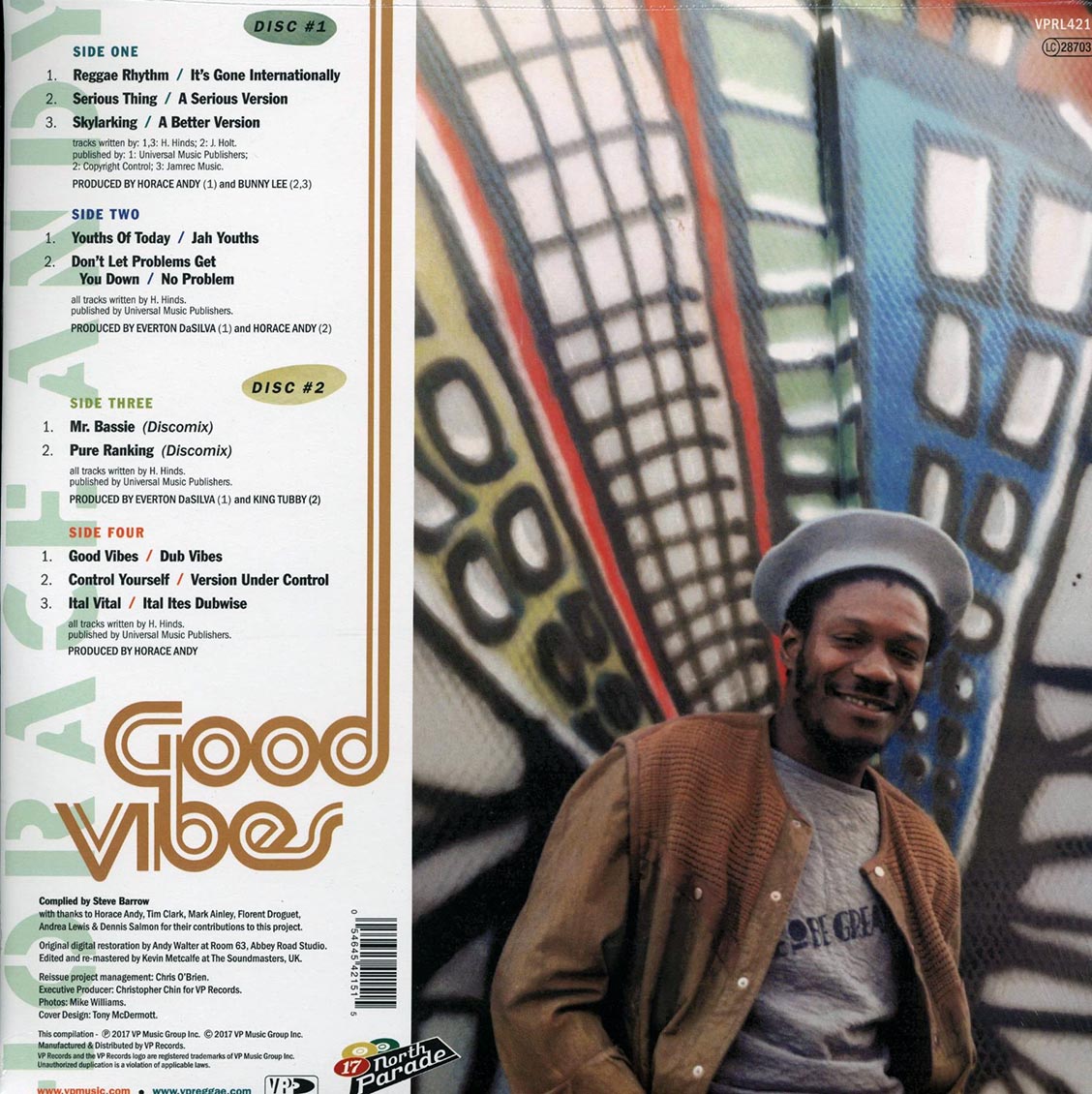 Horace Andy - Good Vibes (2xLP) (remastered) [New Vinyl LP]