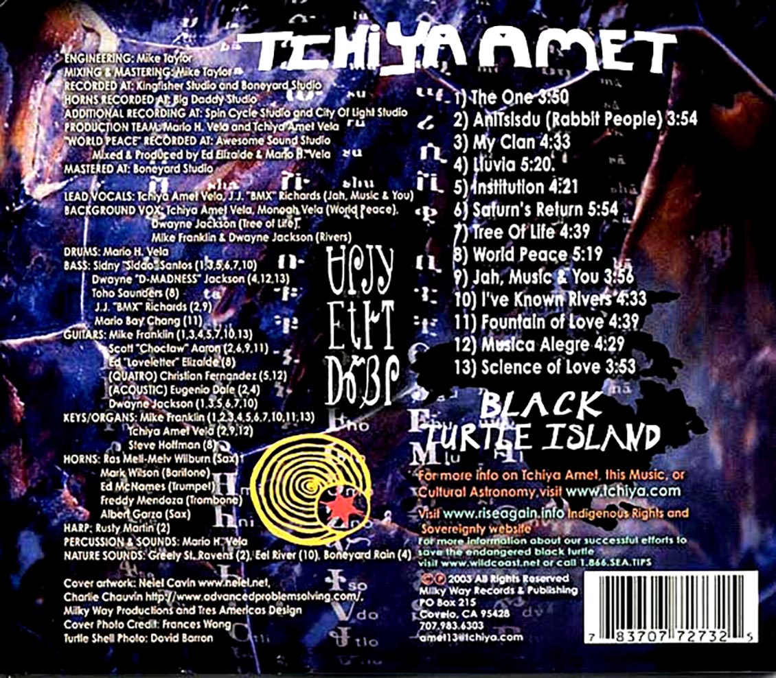Tchiya Amet - Black Turtle Island [New CD]