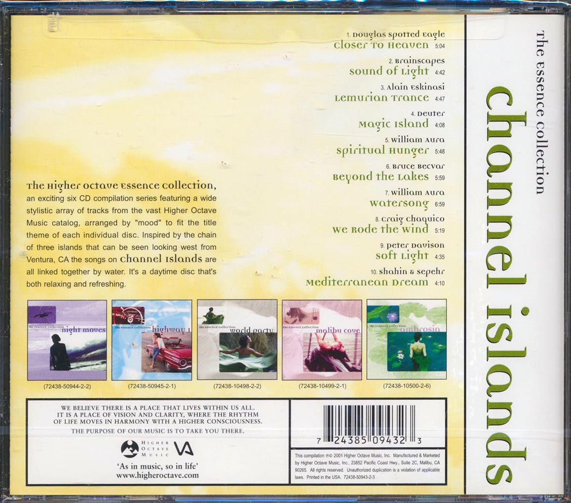 Craig Chaquico, Brainscapes, William Aura, Brian Becvar, Etc. - Channel Islands [New CD]