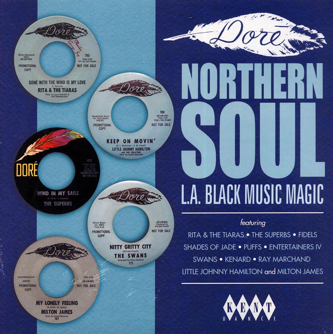 Rita & The Tiaras, The Superbs, The Puffs, The Swans, Etc. - Dore Northern Soul: L.A. Black Music Magic [New Vinyl Record LP]