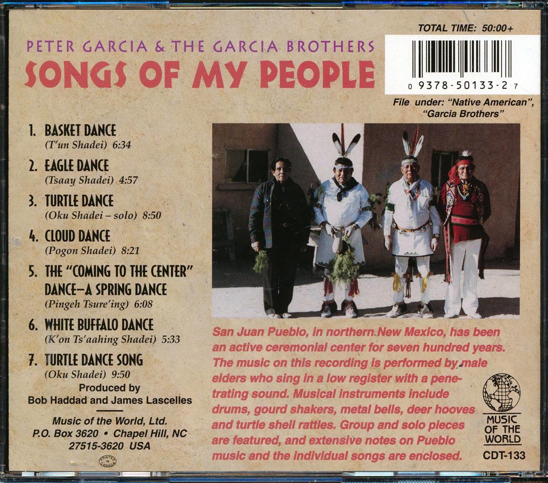 Peter Garcia & The Garcia Brothers - Songs Of My People [New CD]