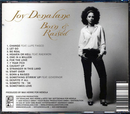 Joy Denalane - Born & Raised [New CD]
