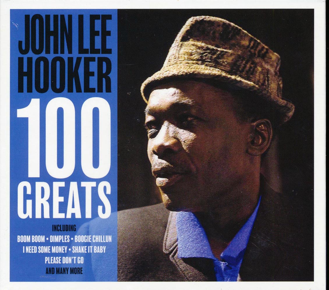 John Lee Hooker - 100 Greats (100 tracks) (4xCD) (deluxe 4-fold digipak) [New CD]