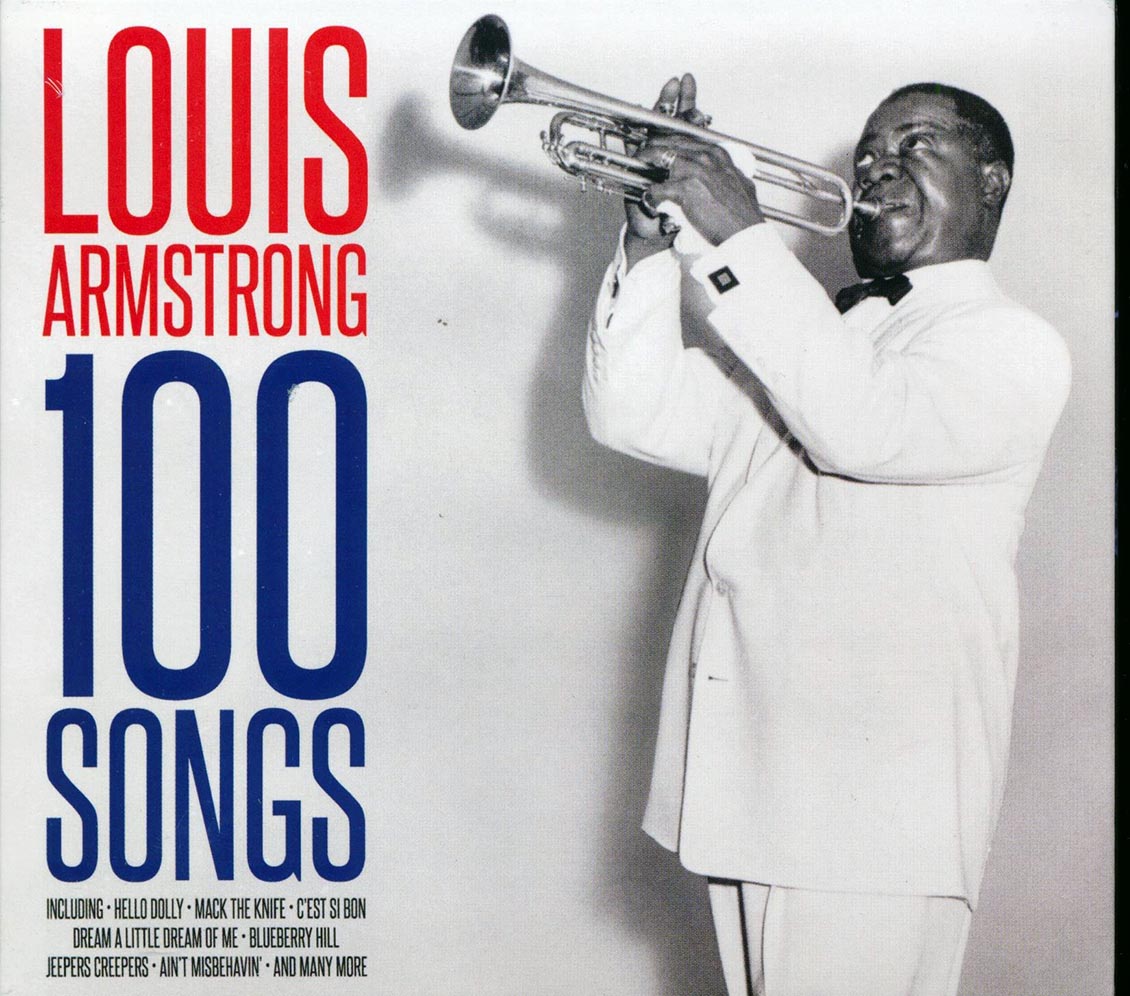Louis Armstrong - 100 Songs (100 tracks) (4xCD) (deluxe 4-fold digipak) [New CD]