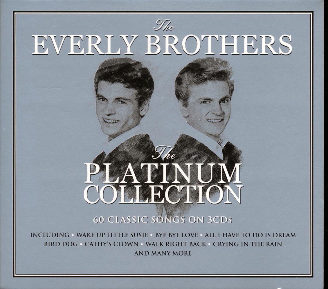 The Everly Brothers - The Platinum Collection (60 tracks) (3xCD) (deluxe 3-fold digipak) [New CD]