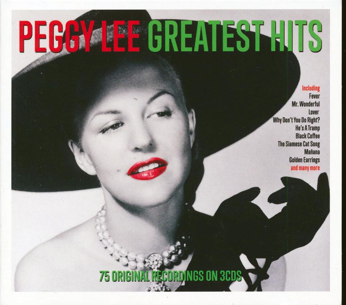 Peggy Lee - Greatest Hits (75 tracks) (3xCD) (deluxe 3-fold digipak) [New CD]