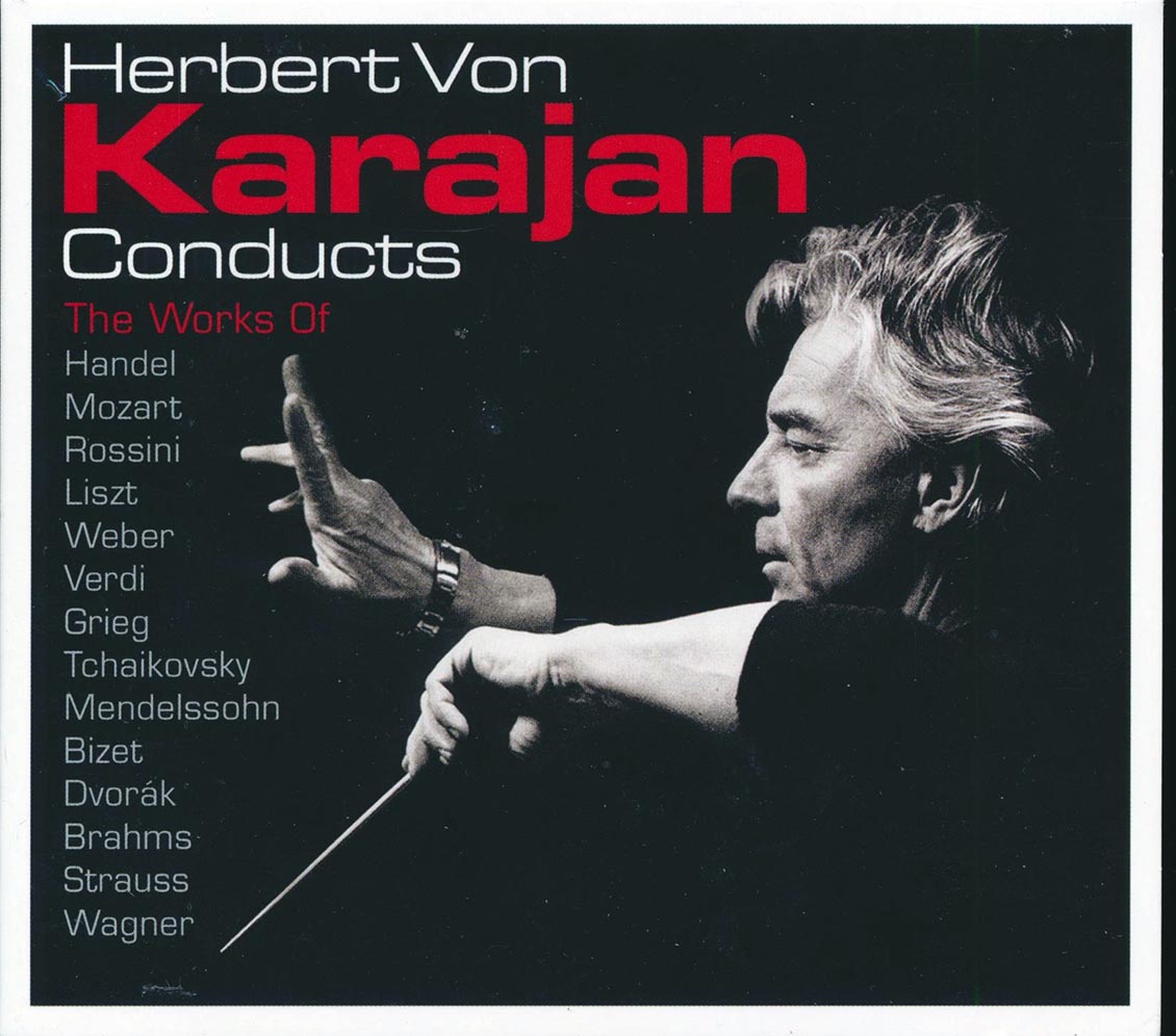 Herbert Von Karajan - Herbert Von Karajan Conducts The Works Of Handel, Mozart, Etc. (39 tracks) (3xCD) (deluxe 3-fold digipak) [New CD]