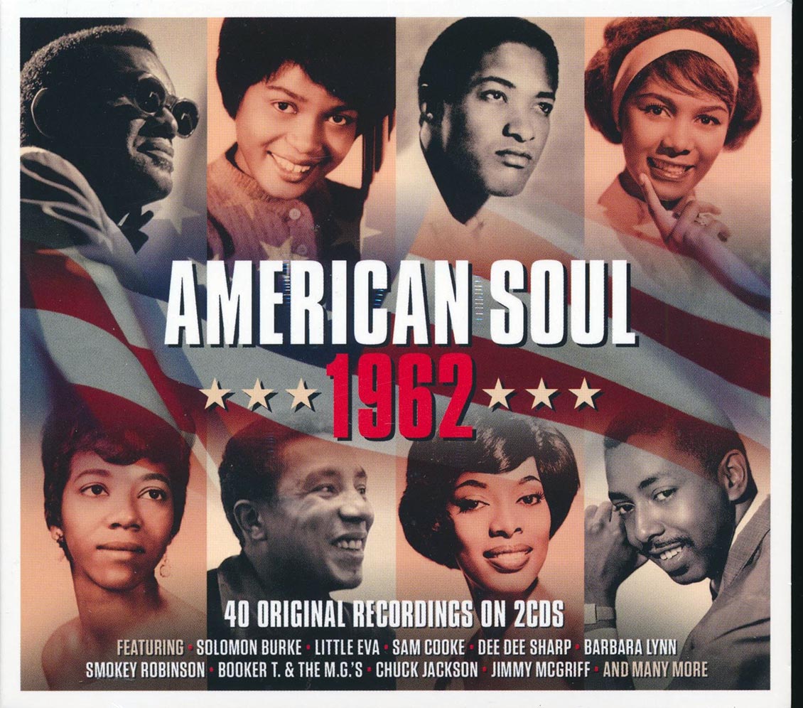 Smokey Robinson, Solomon Burke, Booker T & The MG's, Etc. - American Soul 1962 (40 tracks) (2xCD) (deluxe 3-fold digipak) [New CD]