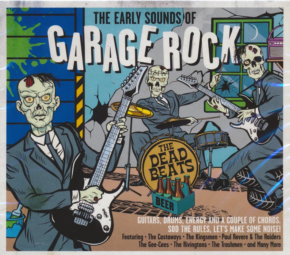 Paul Revere & The Raiders, The Kingsmen, The Trashmen, The Rivingtons, Etc. - The Early Sounds Of Garage Rock (40 tracks) (2xCD) [New] [New CD]