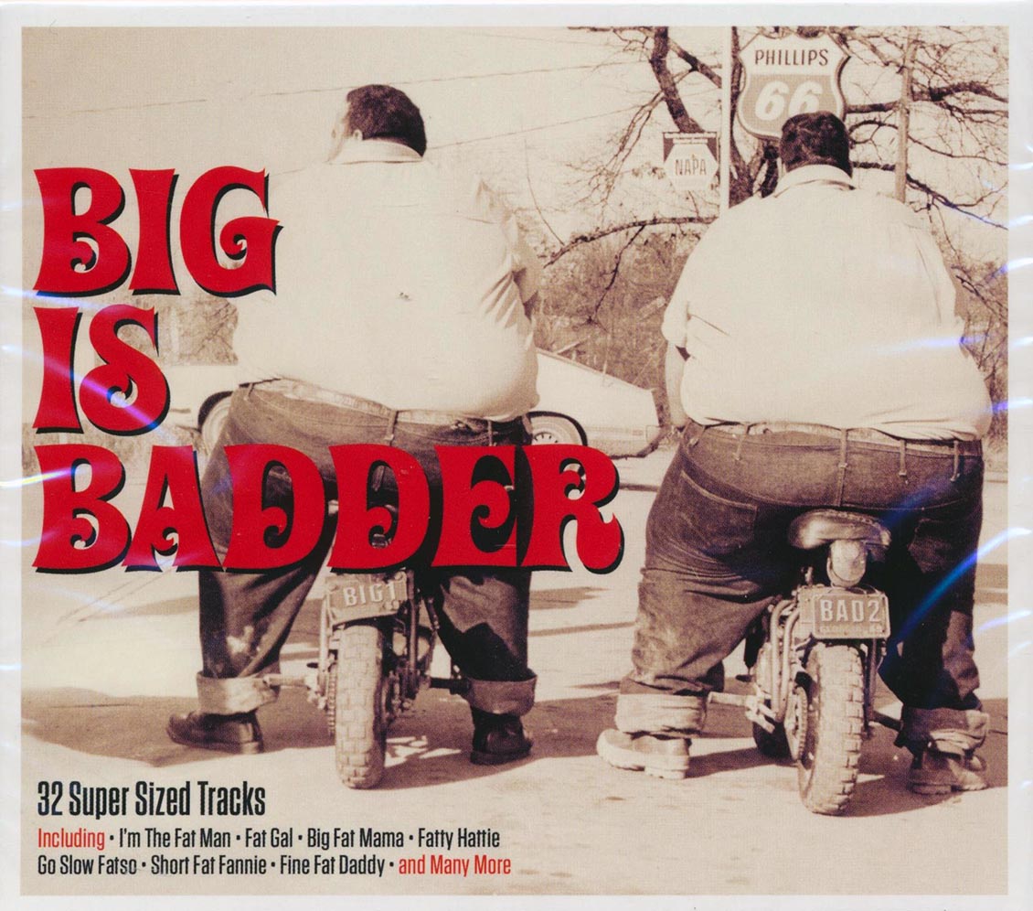Fats Domino, Jimmy Witherspoon, Dinah Washington, Etc. - Big Is Badder: 32 Super Sized Tracks (32 tracks) (2xCD) [New CD]