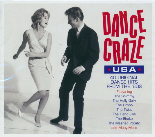 Chubby Checker, King Curtis, Johnny Otis, Etc. - Dance Craze USA: 40 Original Dance Hits From The '60s (40 tracks) (2xCD) [New CD]
