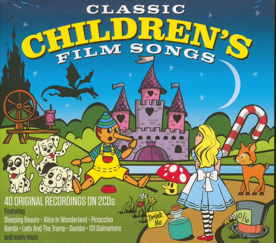 Various - Classic Children's Film Songs (40 tracks) (2xCD) [New] [New CD]