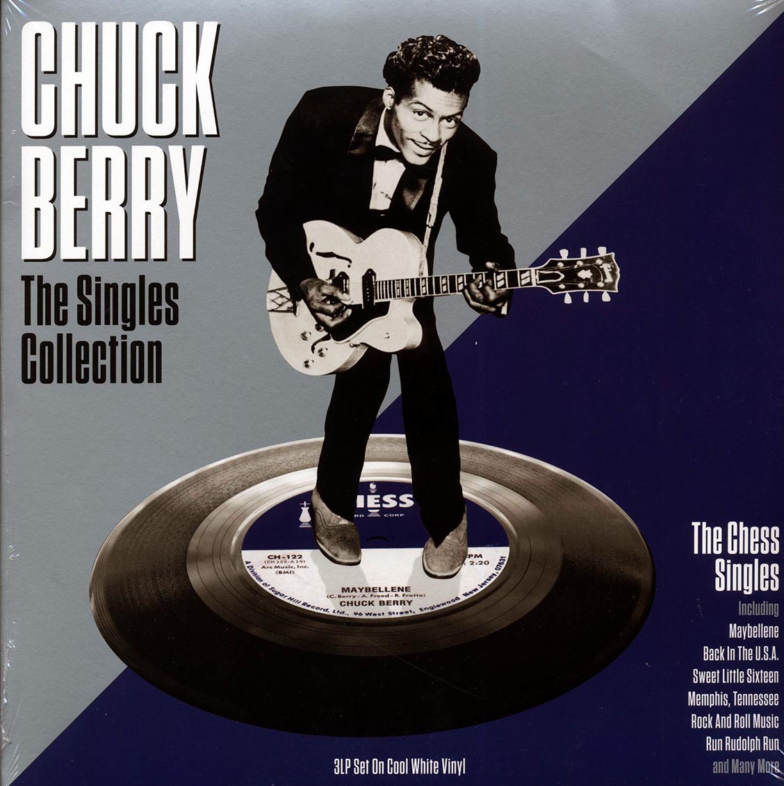 Chuck Berry - The Singles Collection (3xLP) (white vinyl) [New Vinyl Record LP]
