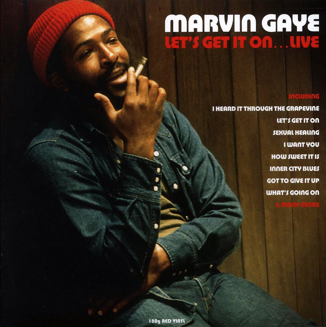 Marvin Gaye - Let's Get It On: Live (2xLP) (180g) (red vinyl) [New Vinyl Record LP]