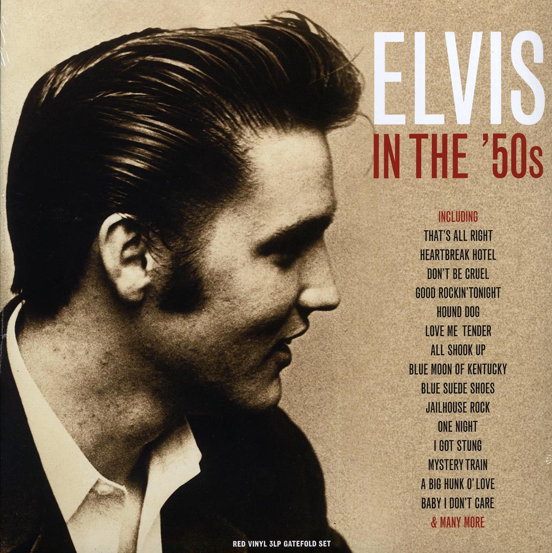 Elvis Presley - In The '50s (3xLP) (red vinyl) [New Vinyl Record LP]