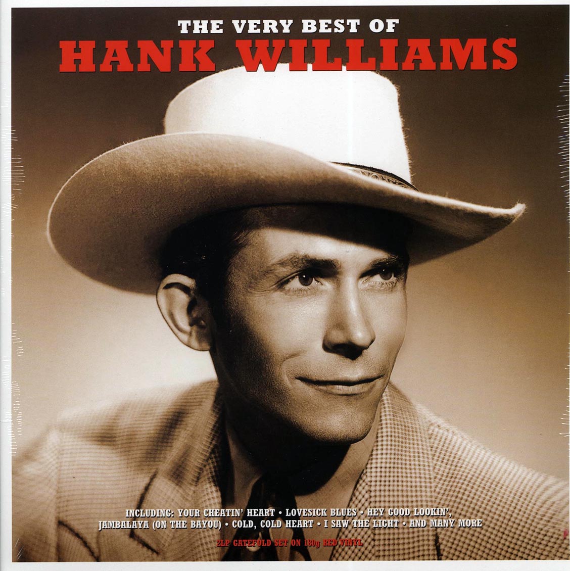 Hank Williams - The Very Best Of Hank Williams (2xLP) (180g) (red vinyl) [New Vinyl Record LP]