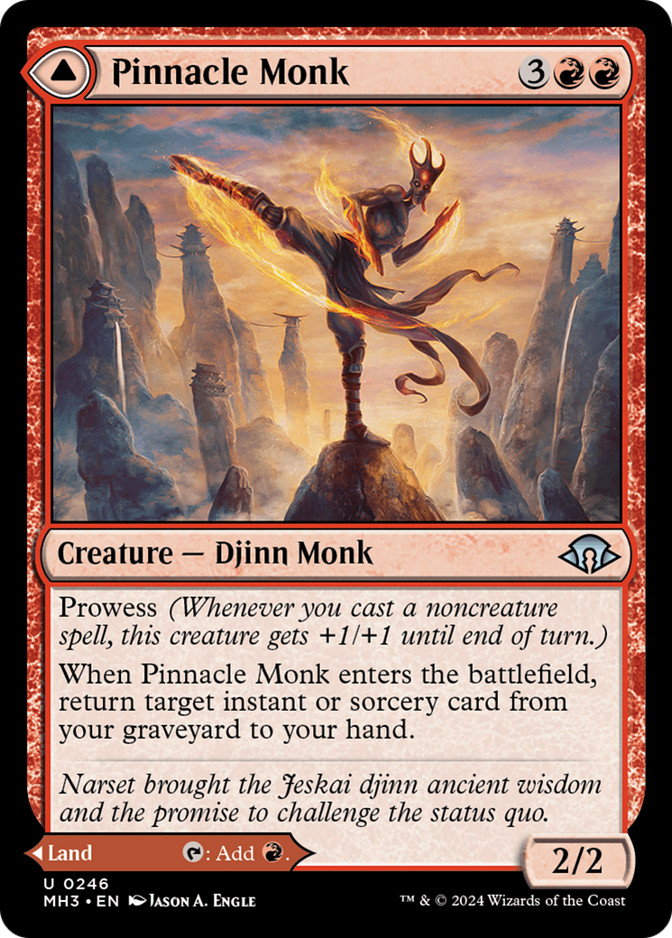 Pinnacle Monk (MH3-246) - Modern Horizons 3