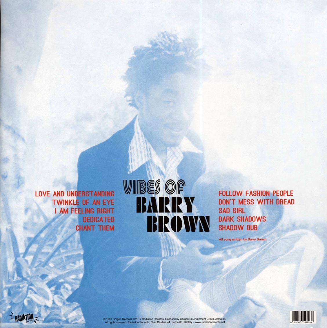 Barry Brown - Vibes Of Barry Brown [New Vinyl LP]