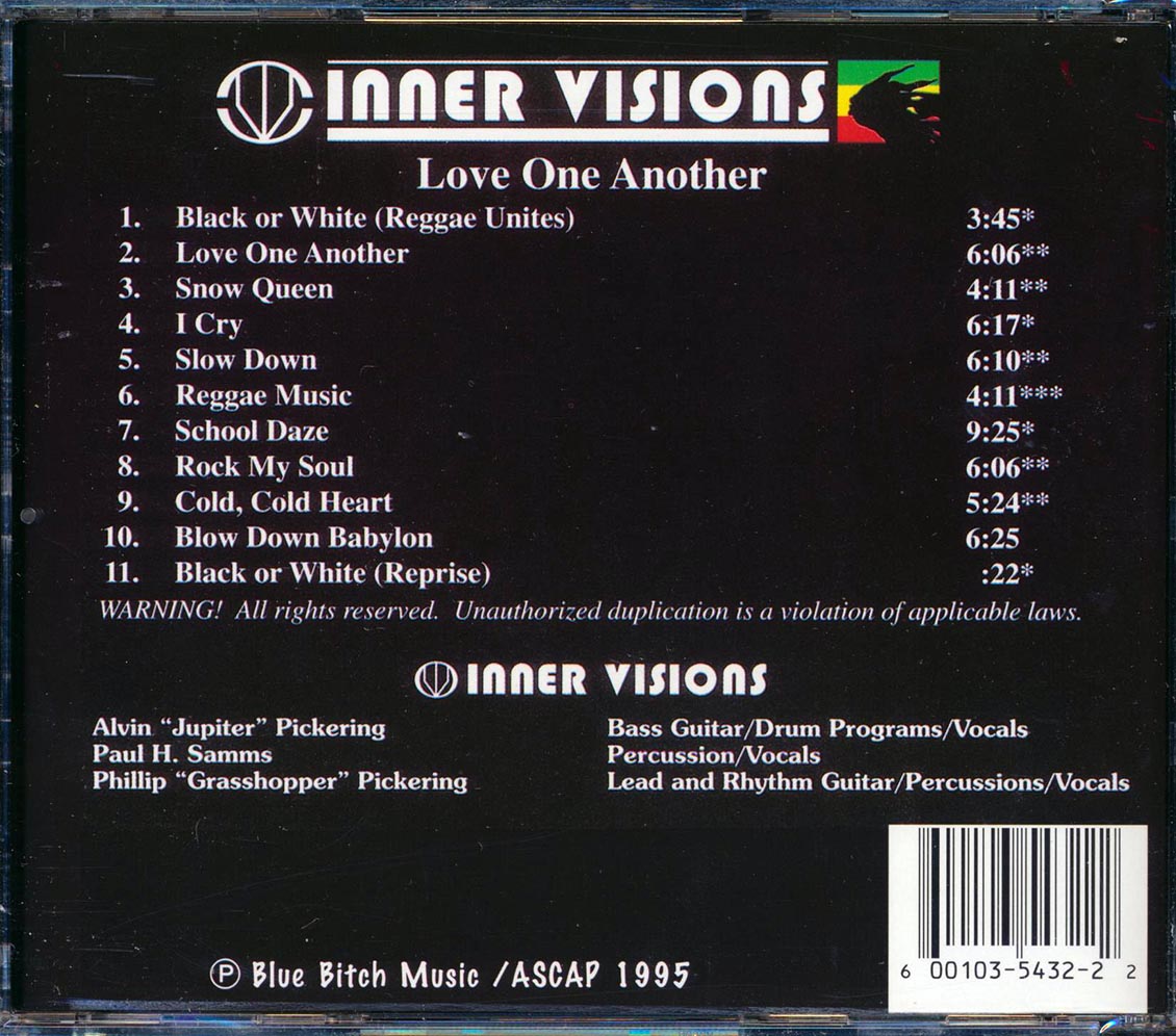 Inner Visions - Love One Another [New CD]