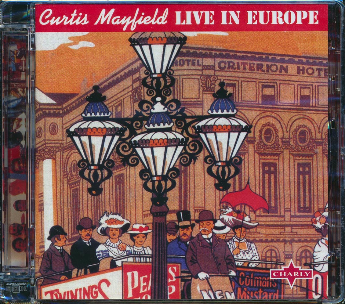 Curtis Mayfield - Live In Europe [New CD]