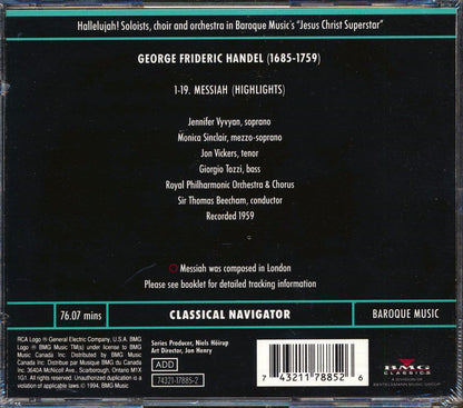 George Frideric Handel - Messiah (Highlights) [New CD]