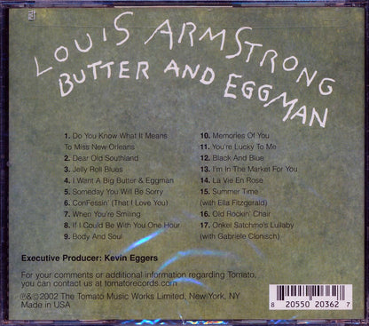 Louis Armstrong - Butter And Eggman [New CD]