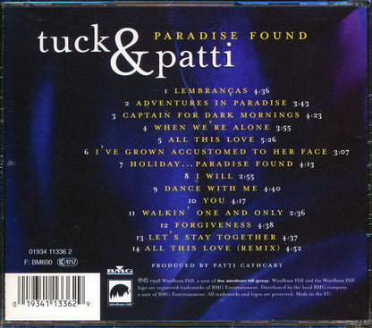 Tuck & Patti - Paradise Found [New CD]