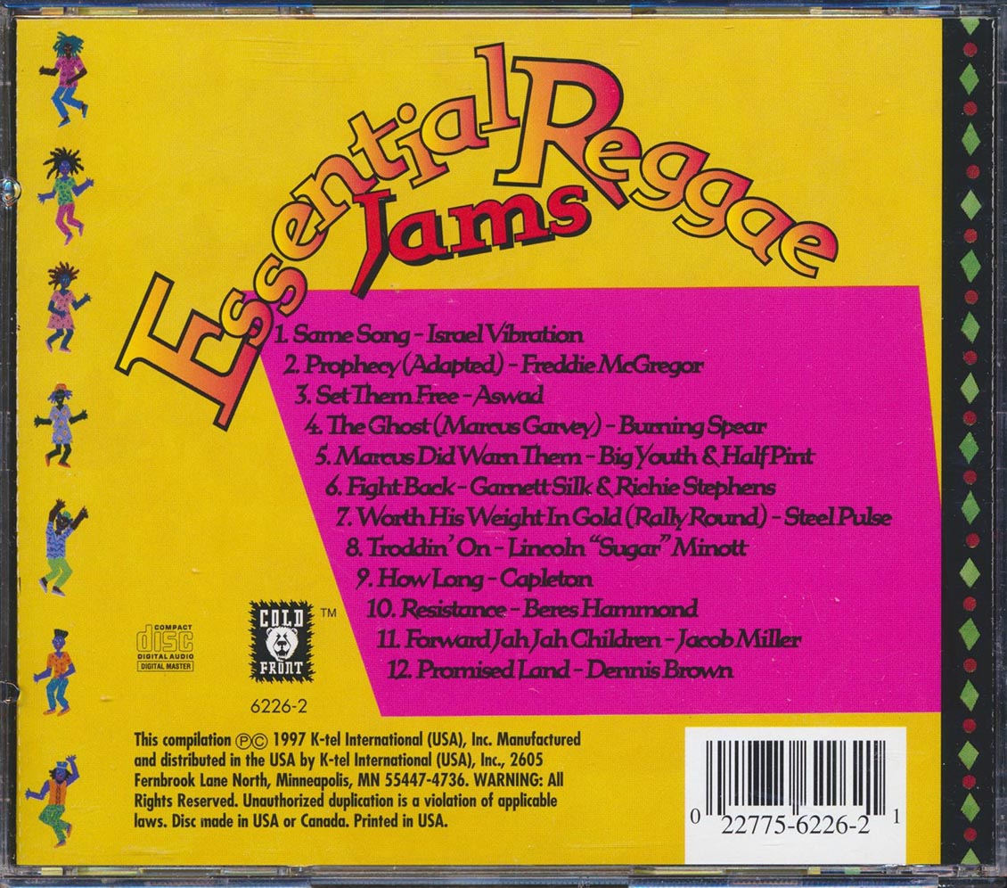 Israel Vibration, Jacob Miller, Dennis Brown, Etc. - Essential Reggae Jams [New CD]