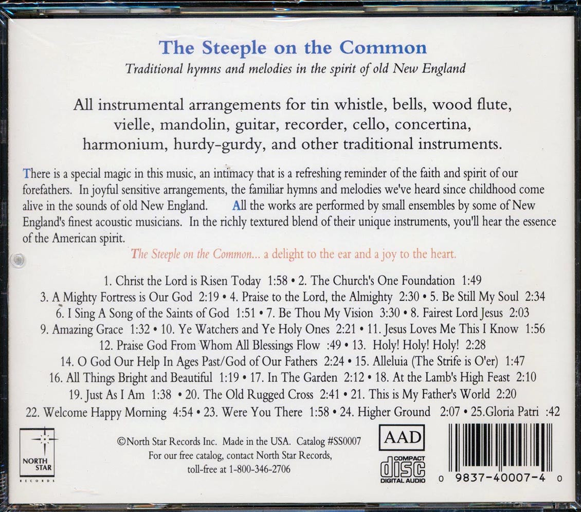 Various - The Steeple On The Common (25 tracks) [New CD]